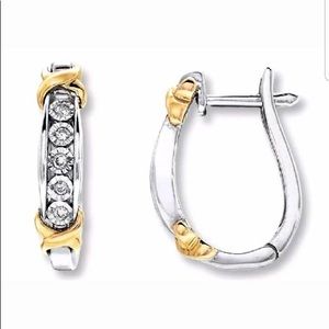 Kay Diamond Hoop Earrings